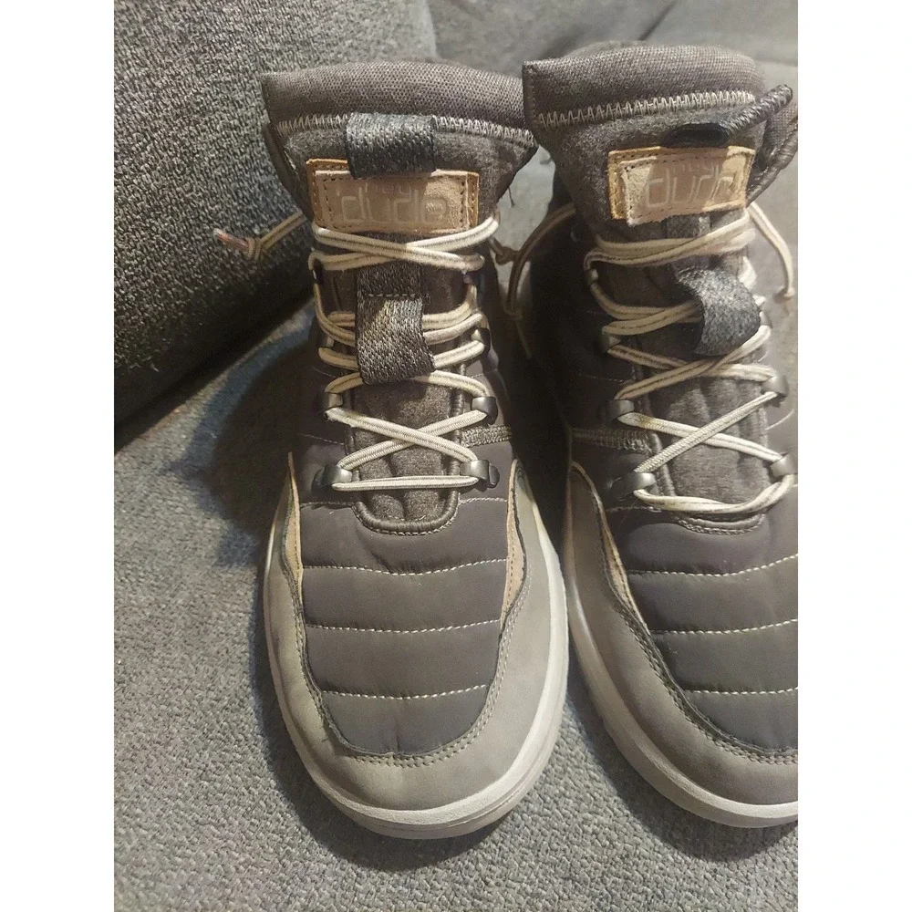 Hey Dude Charlie-Carbon Ultra Light‎ Mens Size 8 Hiking Comfort Boho Y2k Gray